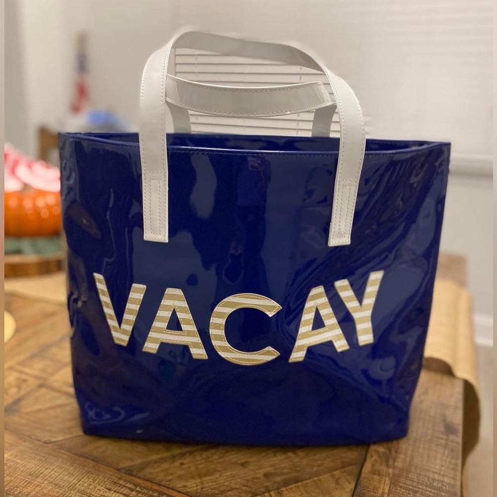 VACAY beach/pool tote bag